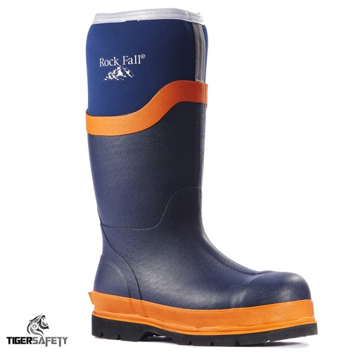 Rock fall silt rf290 navy - rock,