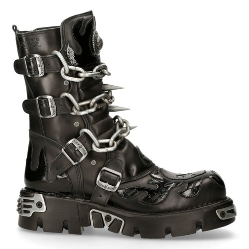 New rock unisex 727 boots - unisex,