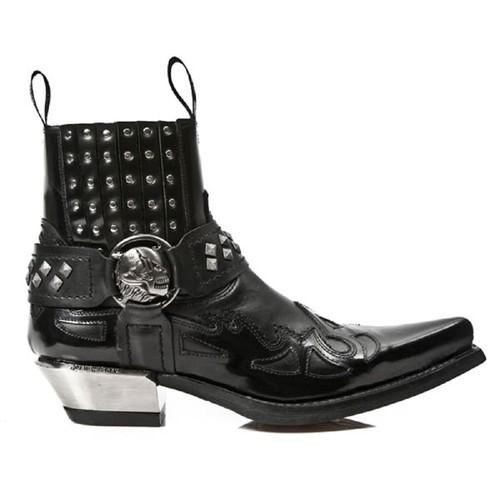 New rock 7950 black - new, ankle