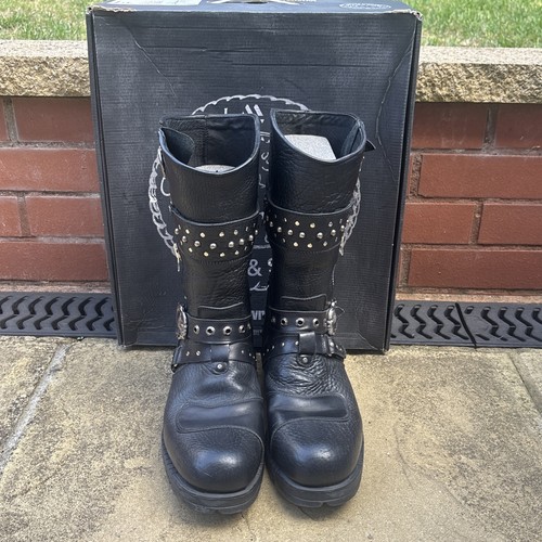New rock men leather biker - new,