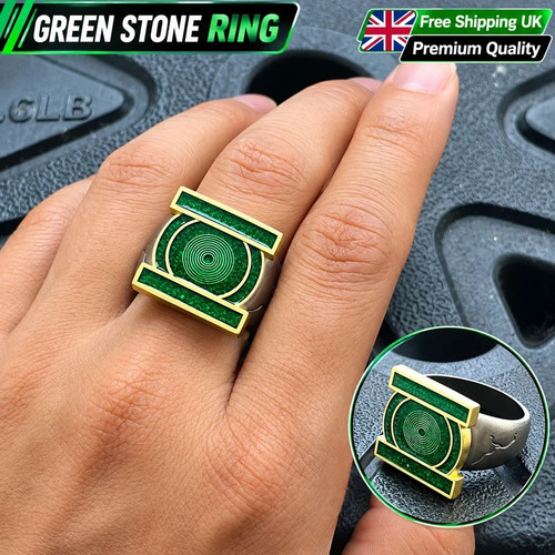 Green lantern ring metal - ring, corps