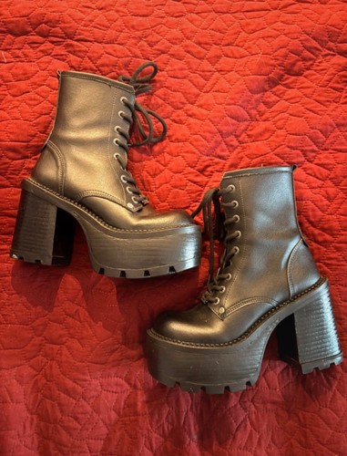 New rock ankle boots - , size