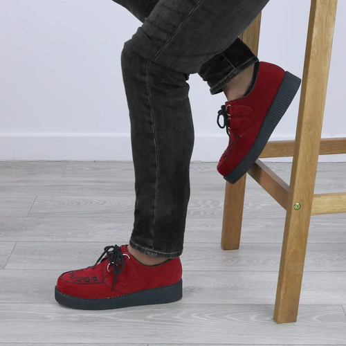 Mens dark red with black - mens,