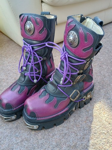 New rock flame ascented boots - new,