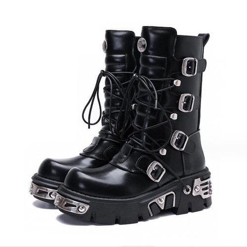 New rock boots - rock, metallic