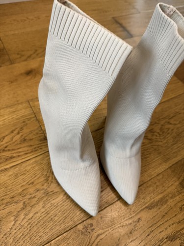 Pointed stiletto sock boot - stiletto,