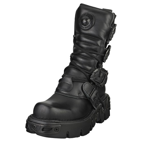 New rock boot metallic - new,