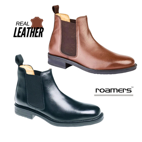 Mens roamers wide - wide, boots