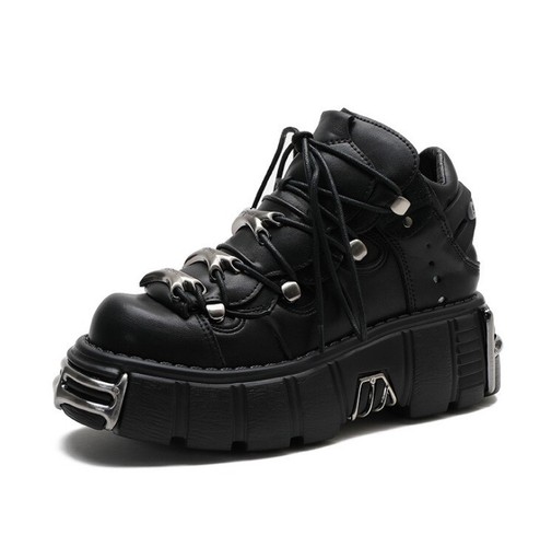 New womens rock boots - new, mid