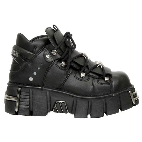 New rock tower shoes metallic - rock,
