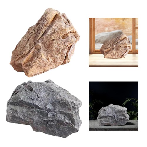Fake rock faux - rock,