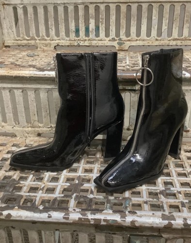 Uk6 black shiny pvc public - uk6,