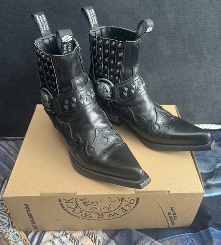 New rock western boots 7950 - western,