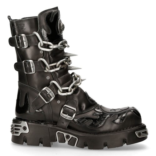 New rock mens black - new,