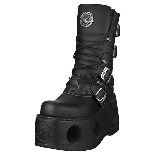 New rock boot metallic - new,