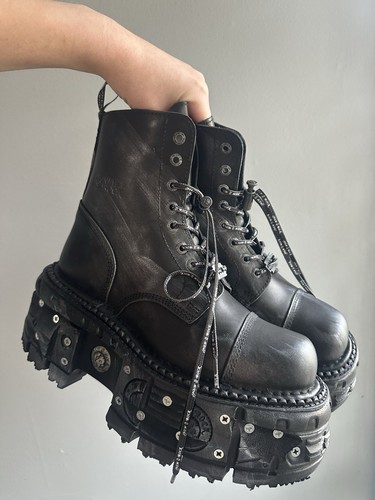 New rock soft leather - soft, military